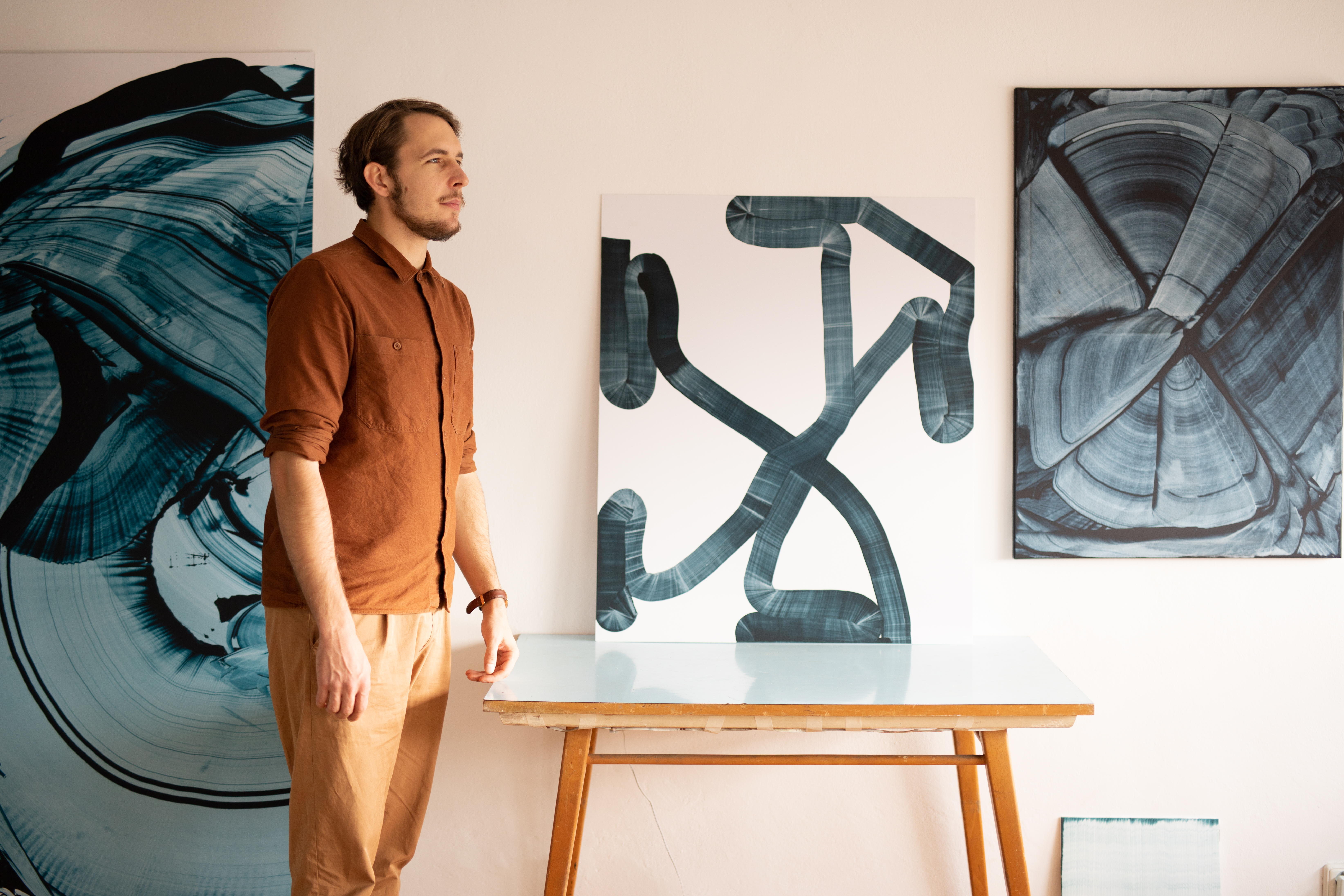 Stanislav Ondruš v ateliéri 2