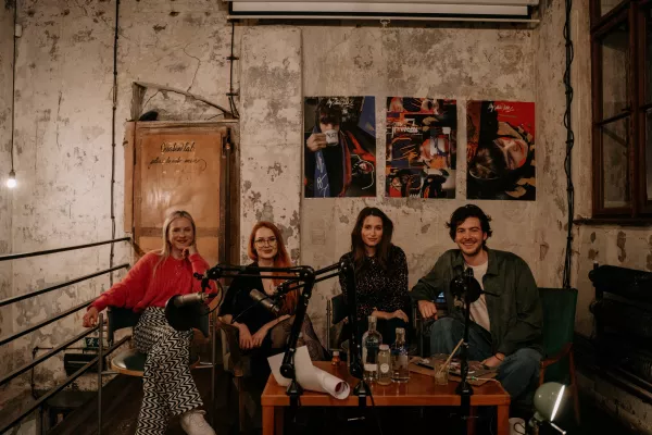 První podcast - Foto by  Michaela Martinátová