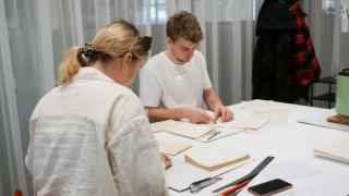 Workshop koptské vazby s IVUK 3