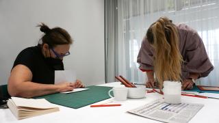 Workshop koptské vazby s IVUK 5