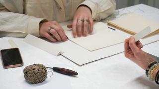 Workshop koptské vazby s IVUK 7
