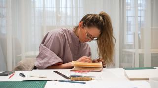 Workshop koptské vazby s IVUK 10