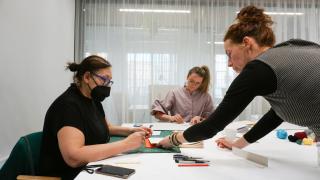 Workshop koptské vazby s IVUK 8